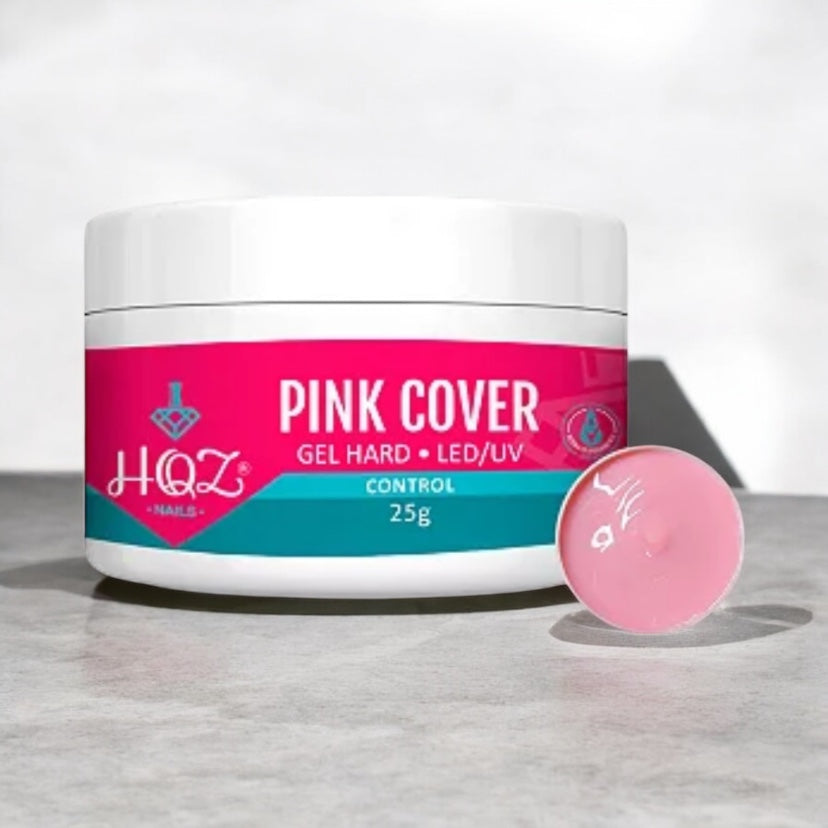 Gel Pink Cover Hard Control 25g - HQZ Nails