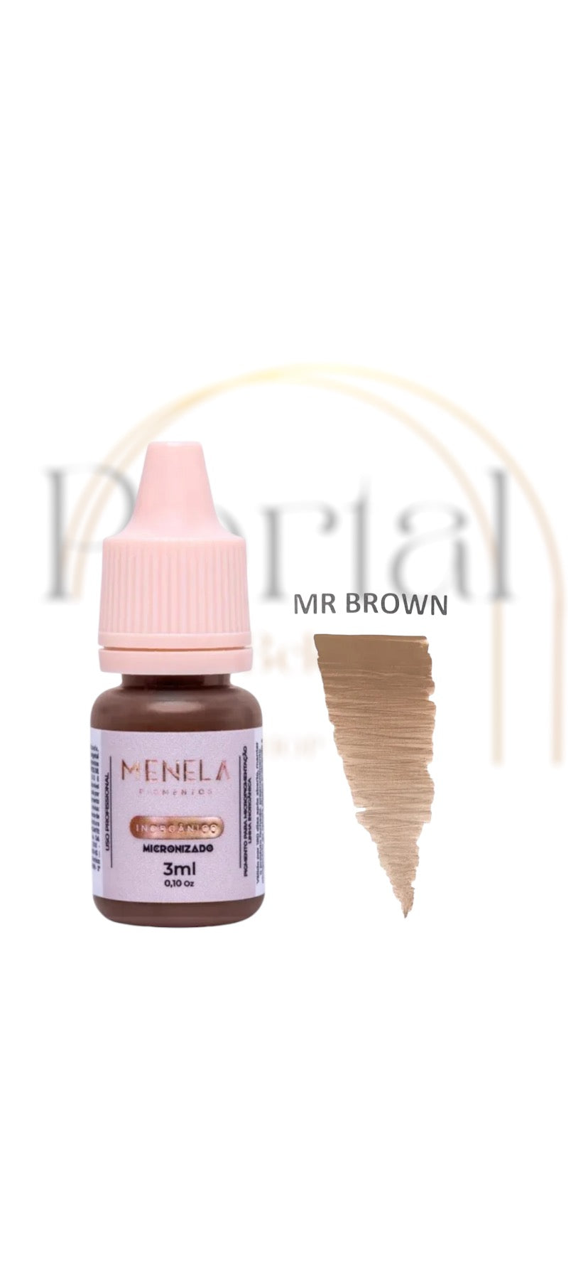 PIGMENTO MR BROWN INORGÂNICO MENELA - 3ML