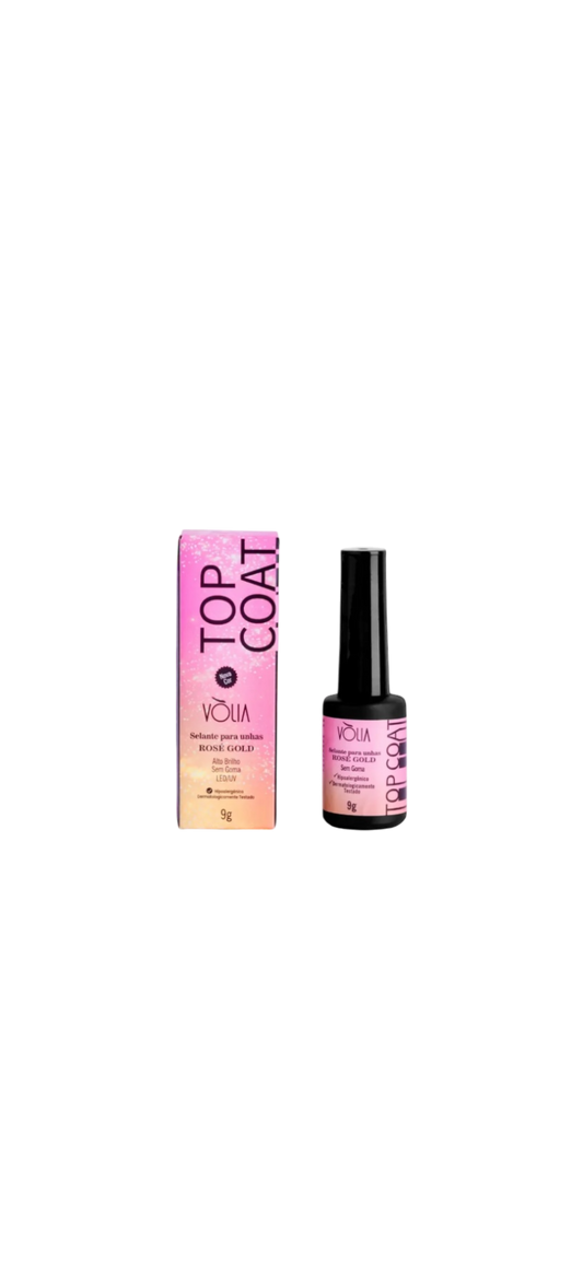 Top Coat – Rosé Gold Frasco 9g