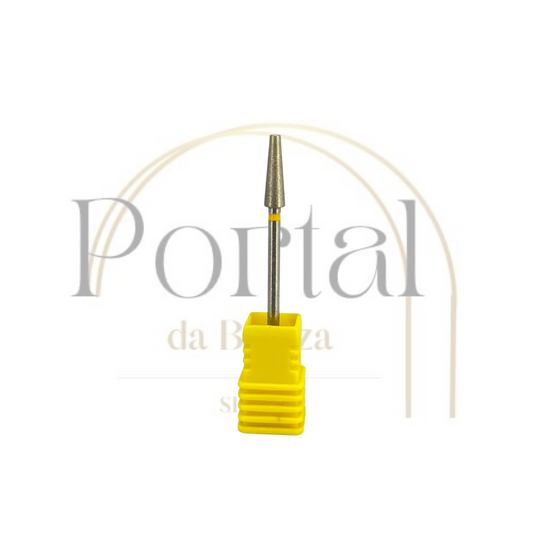 Ponteira (broca) Cone Topo Reto - gram. Am