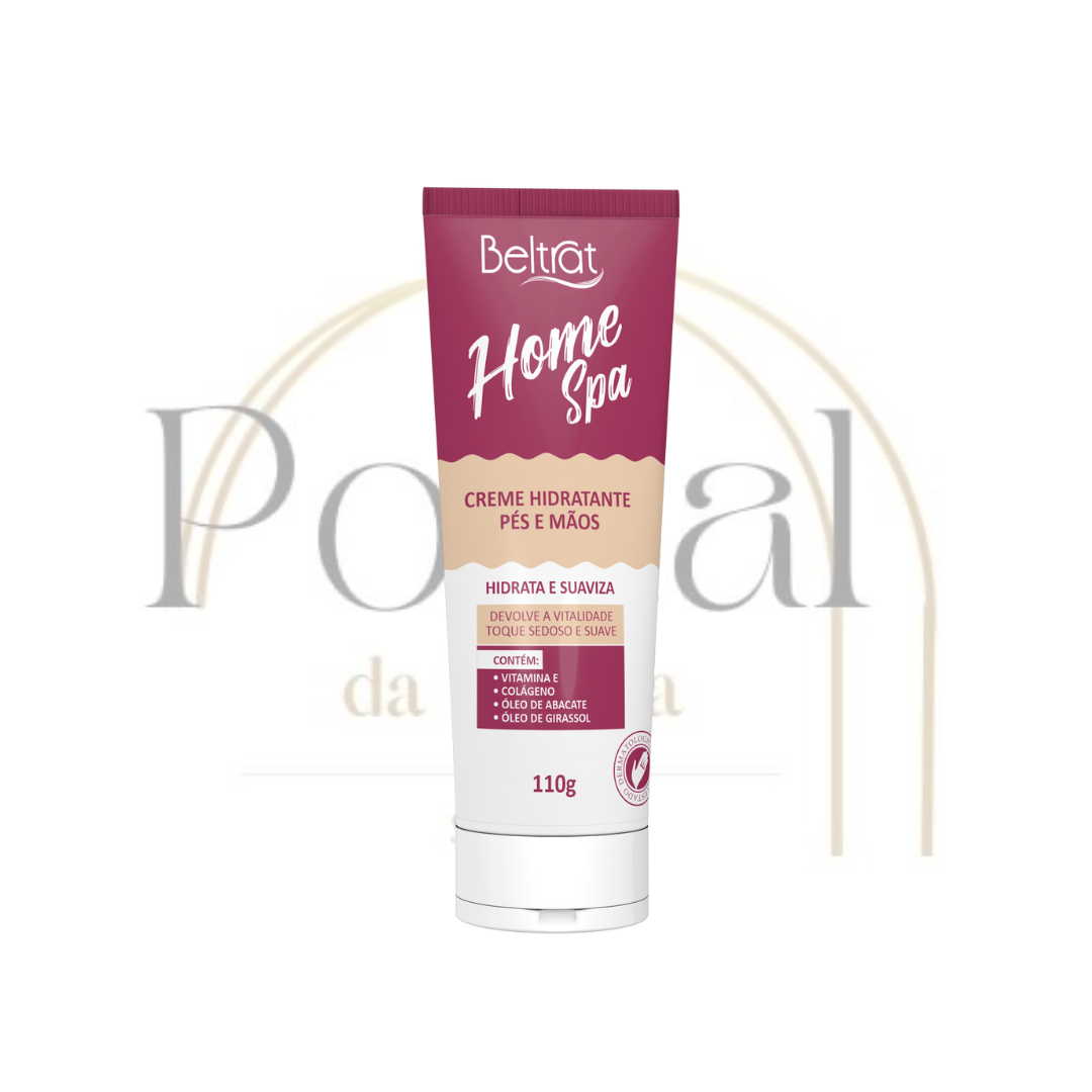 Creme Hidratante Home Spa Pés e Mãos 110g - Beltrat