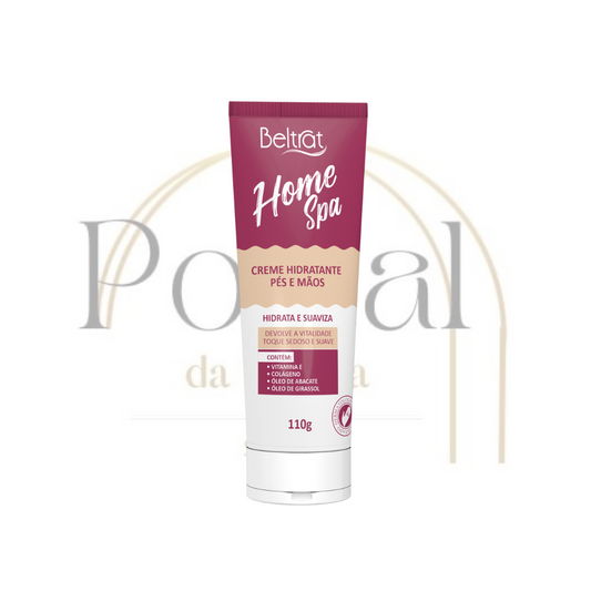 Creme Hidratante Home Spa Pés e Mãos 110g - Beltrat