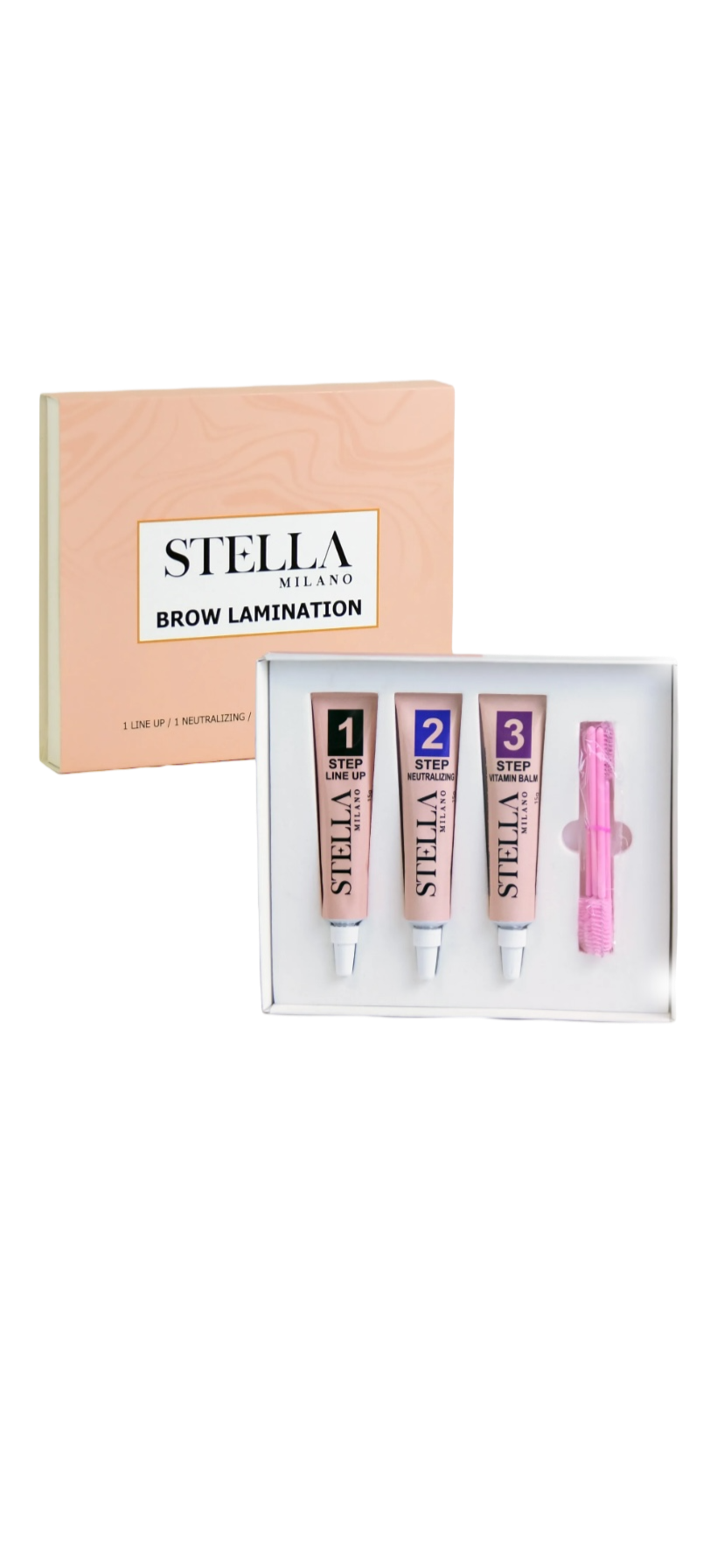 Kit Stella Milano para Brow Lamination 15g