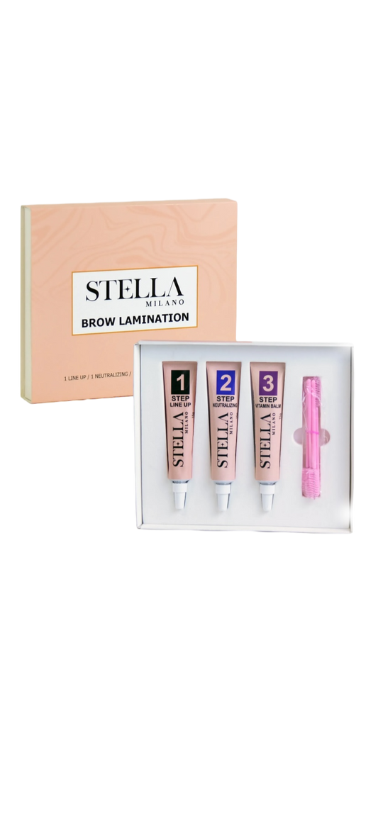 Kit Stella Milano para Brow Lamination 15g