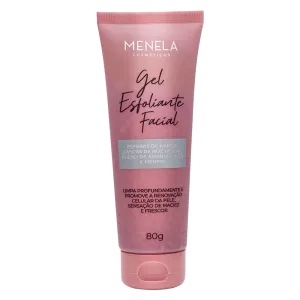 Gel esfoliante para o rosto - Menela