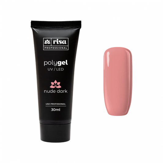 Polygel Nude Dark 30ml - Risa