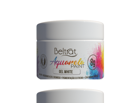 Gel Paint Aquarela White - Beltrat